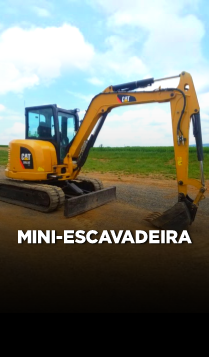 BANNER MINI escavadeira